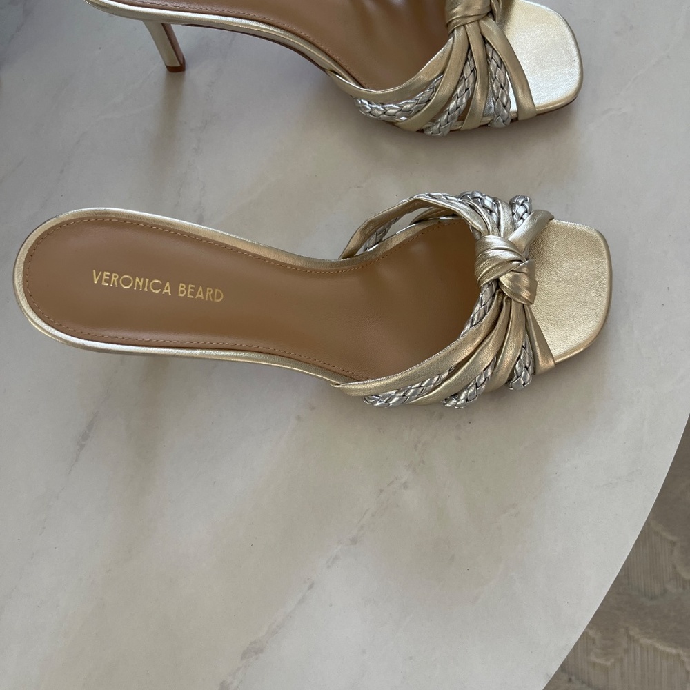 Designer metallic sandals - Picture 5 of 7